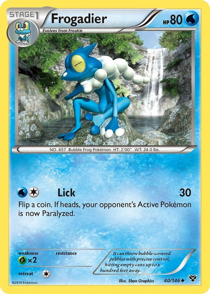 Image for Frogadier (40/146) [XY Base Set]