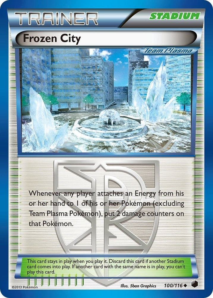 Image for Frozen City (Team Plasma) (100/116) [Plasma Freeze]