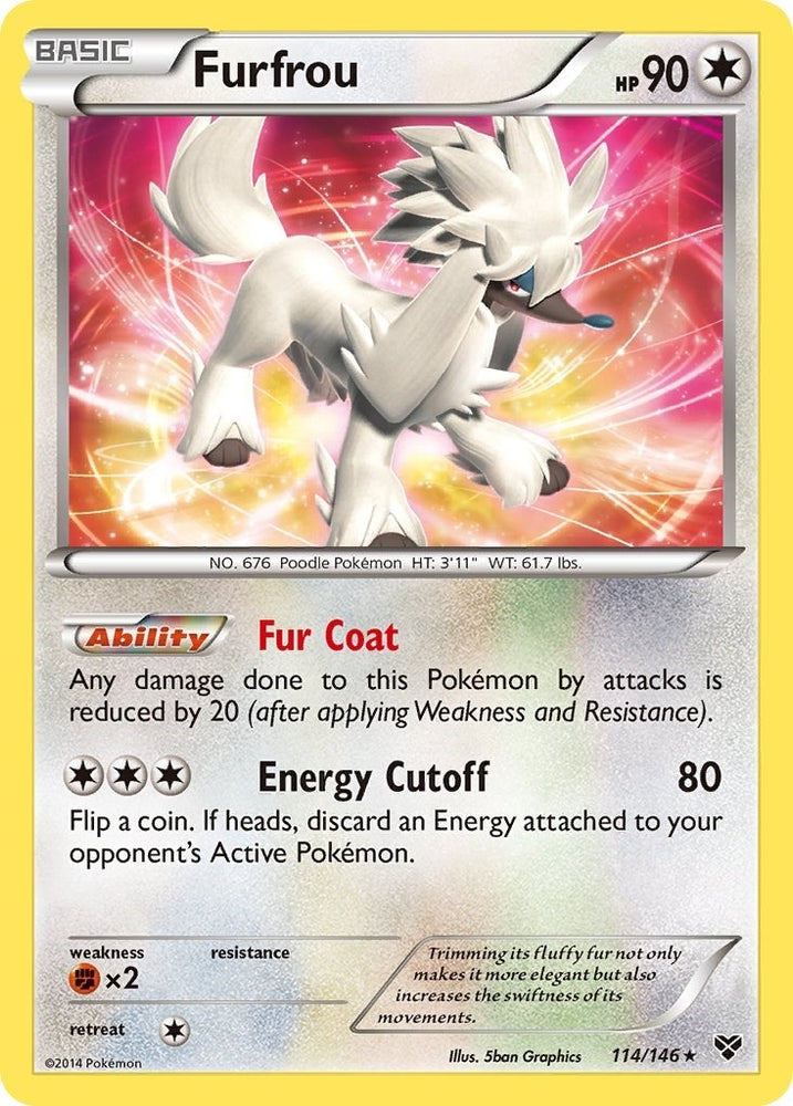 Image for Furfrou (114/146) [XY Base Set]