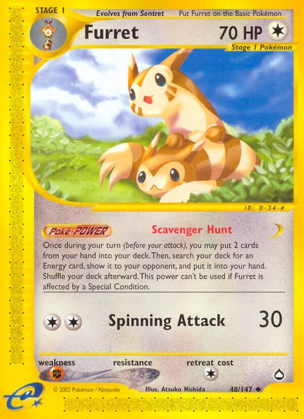 Image for Furret (048/147) [Aquapolis]