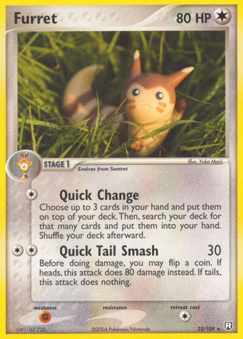 Image for Furret (22/109) [Team Rocket Returns]