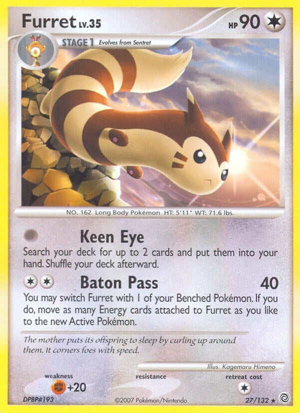 Image for Furret (27/132) [Secret Wonders]