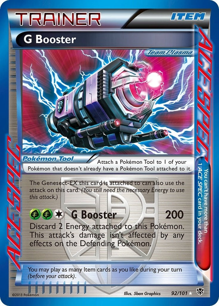 Image for G Booster (Team Plasma) (92/101) [Plasma Blast]
