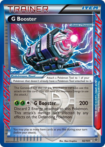 Image for G Booster (Team Plasma) (92/101) [Plasma Blast]