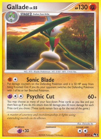 Image for Gallade (002/017) [POP Series 7]