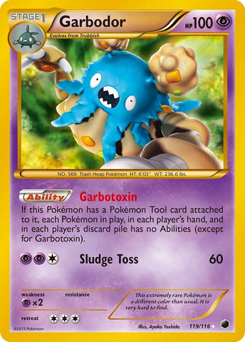 Image for Garbodor (119 Secret Rare) (119/116) [Plasma Freeze]