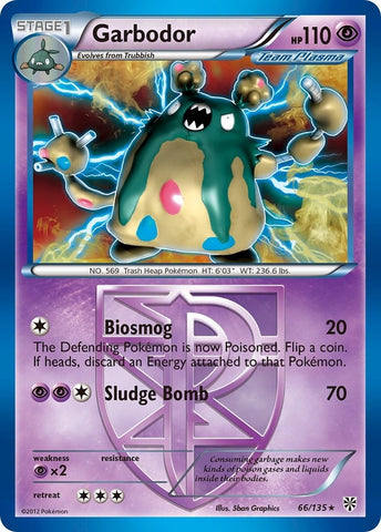 Image for Garbodor (Team Plasma) (66) (66/135) [Plasma Storm]