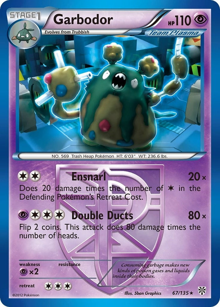 Image for Garbodor (Team Plasma) (67) (67/135) [Plasma Storm]