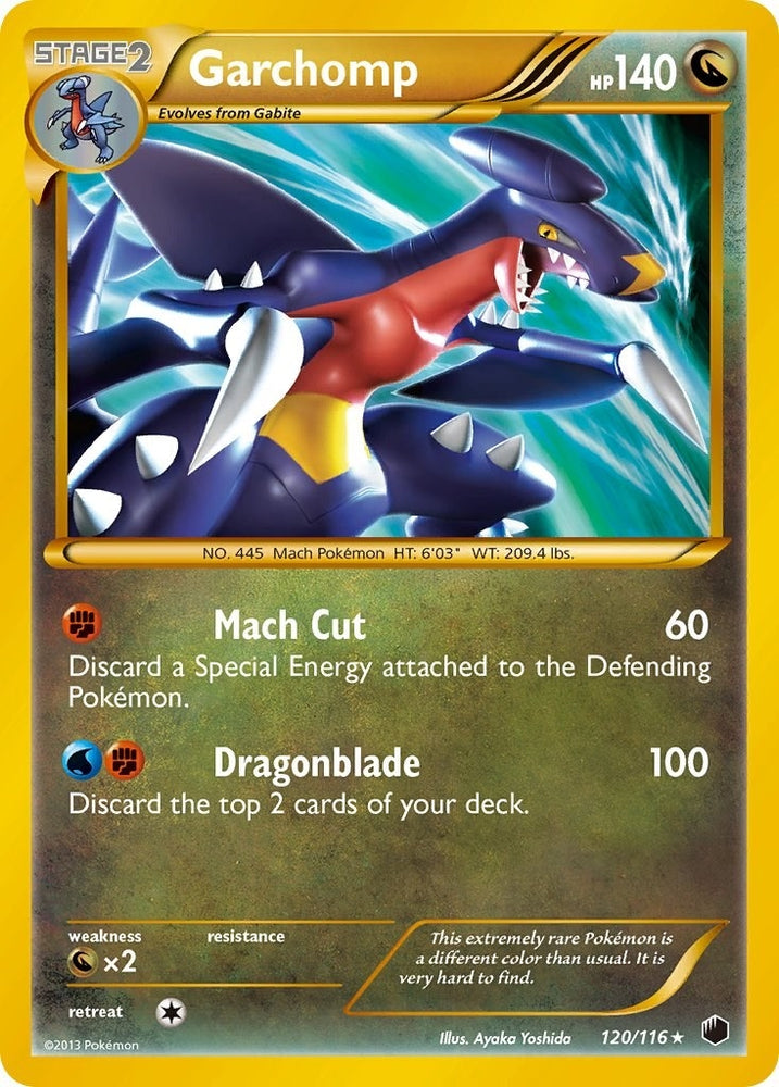 Image for Garchomp (120 Secret Rare) (120/116) [Plasma Freeze]