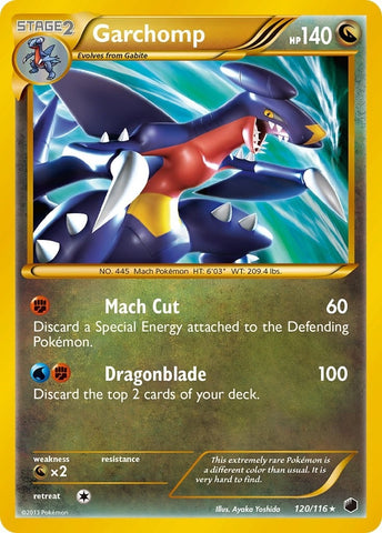 Image for Garchomp (120 Secret Rare) (120/116) [Plasma Freeze]