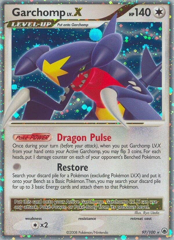 Image for Garchomp LV.X (97/100) (Majestic Dawn) - Pokemon