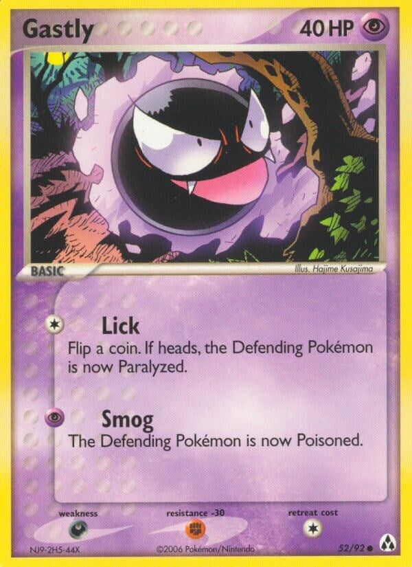 Image for Gastly (52/92) [Legend Maker]