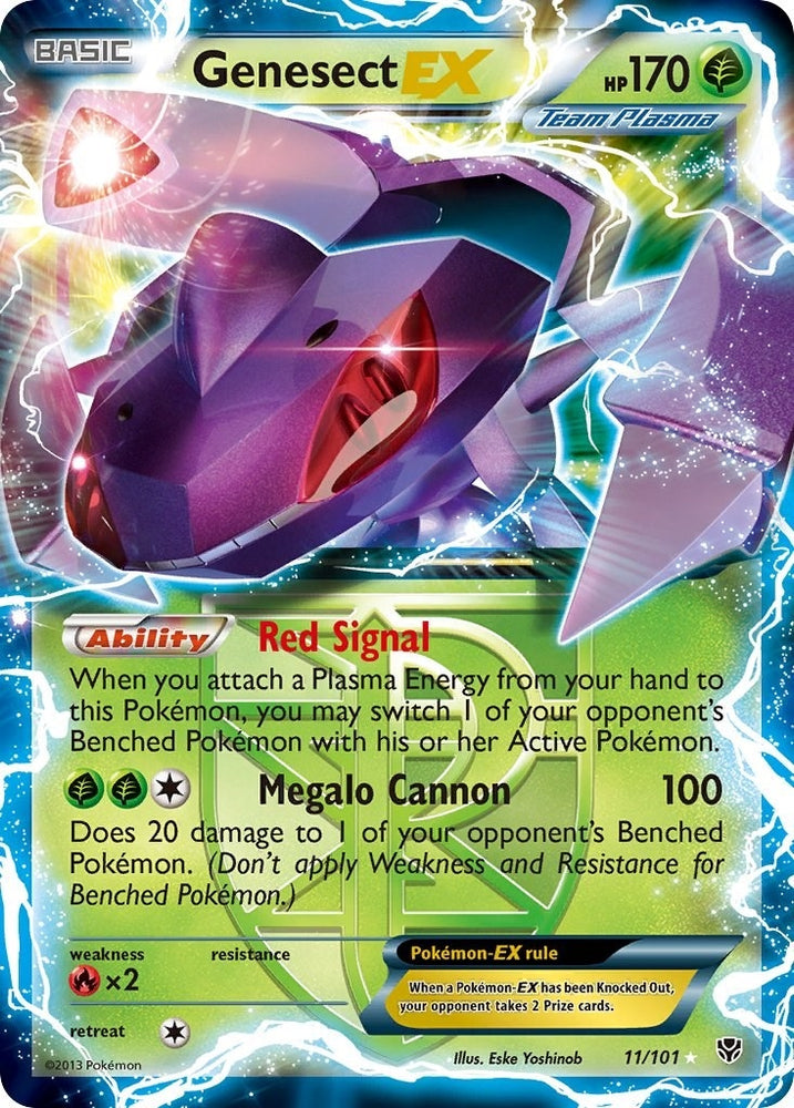 Image for Genesect EX (Team Plasma) (11/101) [Plasma Blast]