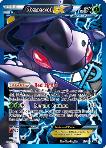 Image for Genesect EX (Team Plasma) (97 Full Art) (97/101) [Plasma Blast]
