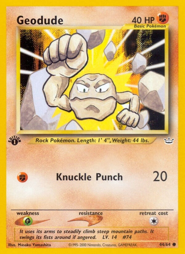 Image for Geodude (44/64) [Neo Revelation]
