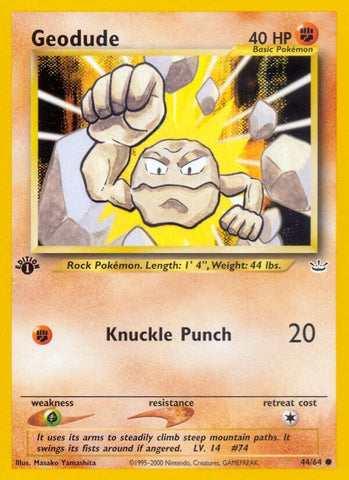 Image for Geodude (44/64) [Neo Revelation]