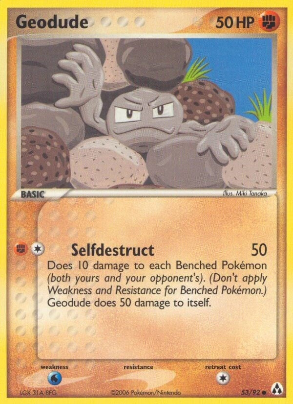 Image for Geodude (53/92) [Legend Maker]