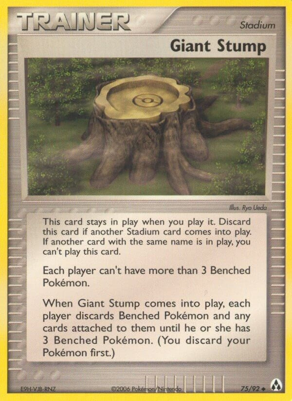 Image for Giant Stump (75/92) [Legend Maker]