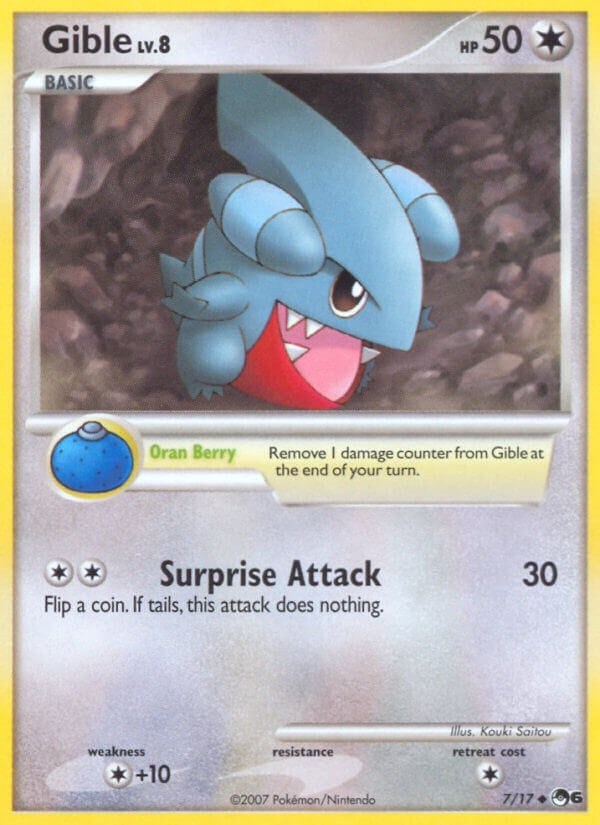 Image for Gible (007/017) [POP Series 6]