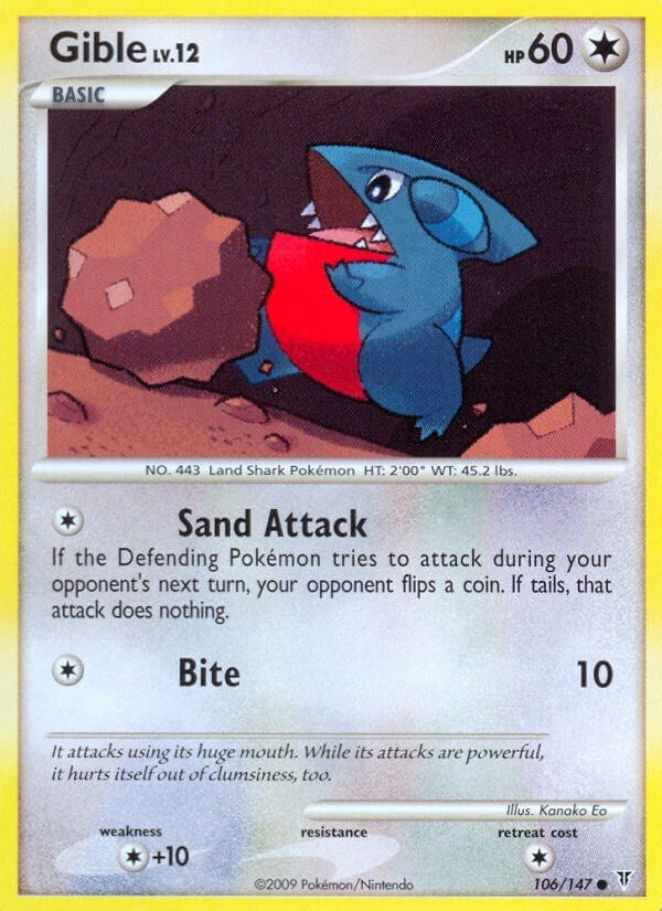 Image for Gible (106) [Supreme Victors]