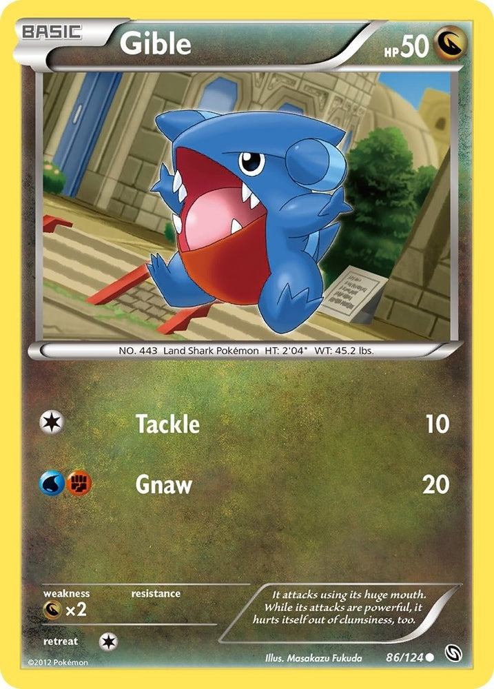 Image for Gible (86) (86/124) [Dragons Exalted]