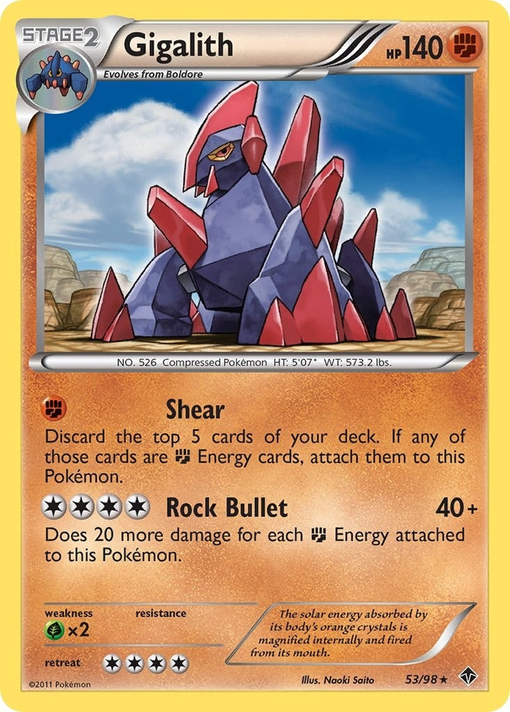 Image for Gigalith (53/98) [Emerging Powers]