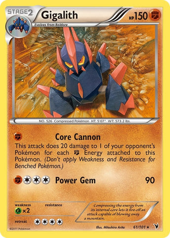 Image for Gigalith (61/101) [Noble Victories]
