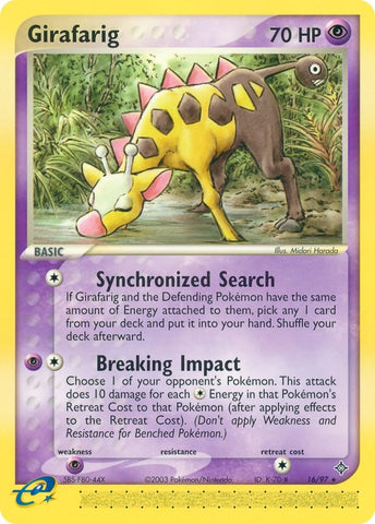 Image for Girafarig (16/97) [Dragon]