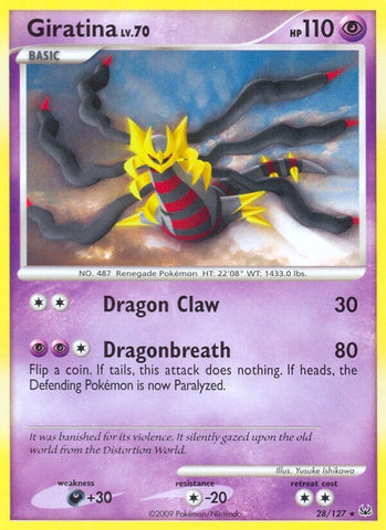 Image for Giratina (28) (28/127) [Platinum]