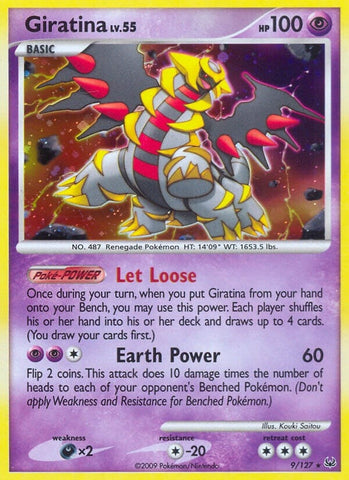 Image for Giratina (9) (9/127) [Platinum]
