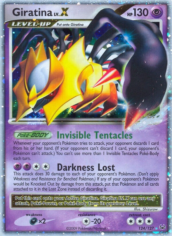 Image for Giratina LV.X (124/127) [Platinum]