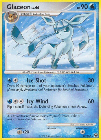 Image for Glaceon (20) (20/100) (Majestic Dawn) - Pokemon