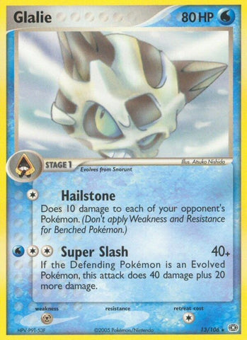 Image for Glalie (13/106) [Emerald]