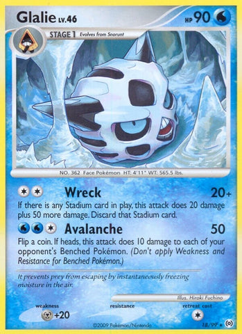 Image for Glalie (18/99) [Arceus]