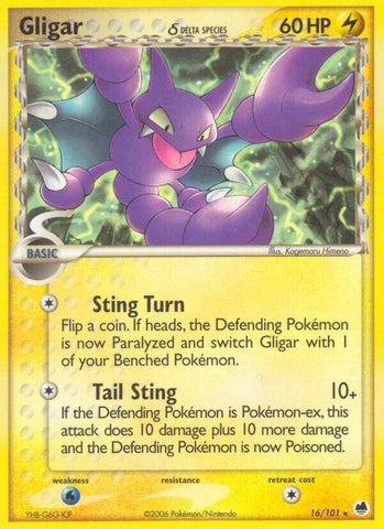 Image for Gligar (Delta Species) (16/101) [Dragon Frontiers]