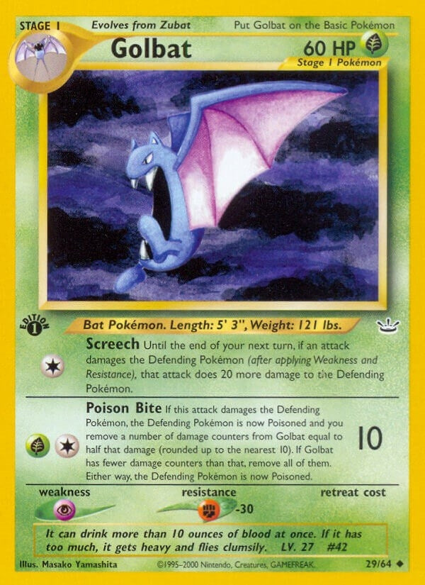 Image for Golbat (29/64) [Neo Revelation]