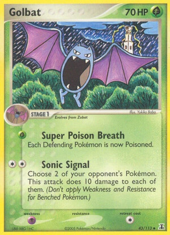 Image for Golbat (43/113) [Delta Species]