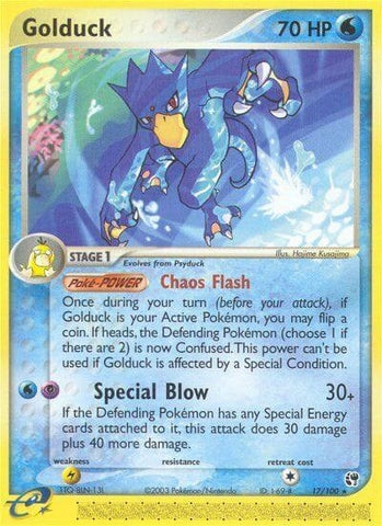 Image for Golduck (17/100) [Sandstorm]