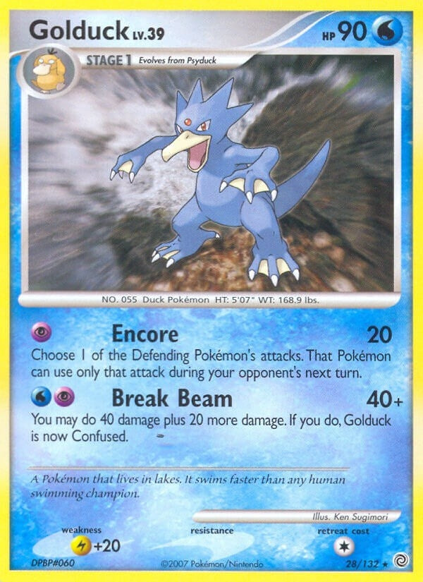 Image for Golduck (28/132) [Secret Wonders]