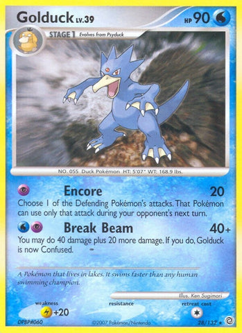 Image for Golduck (28/132) [Secret Wonders]