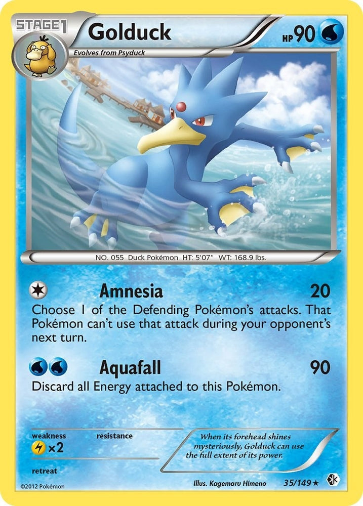 Image for Golduck (35) (35/149) [Boundaries Crossed]