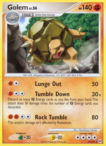 Image for Golem (19/99) [Arceus]