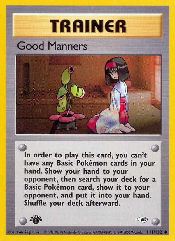 Image for Good Manners (111/132) [Gym Heroes]