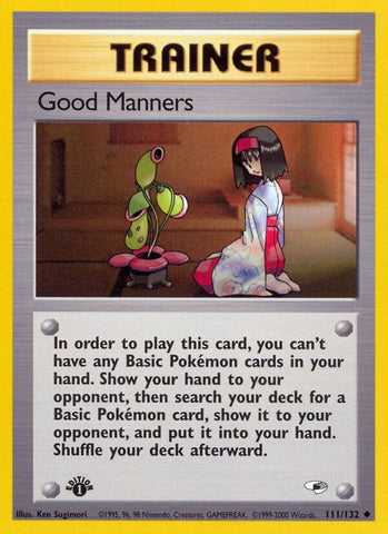 Image for Good Manners (111/132) [Gym Heroes]