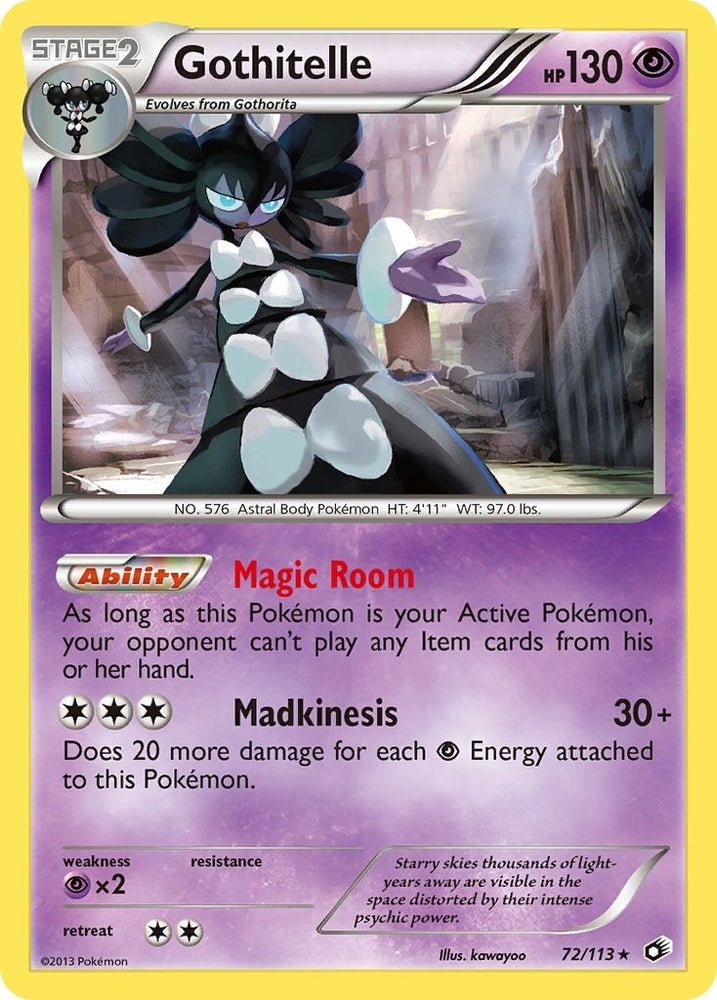 Image for Gothitelle (72/113) [Legendary Treasures]