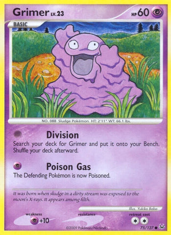 Image for Grimer (75/127) [Platinum]