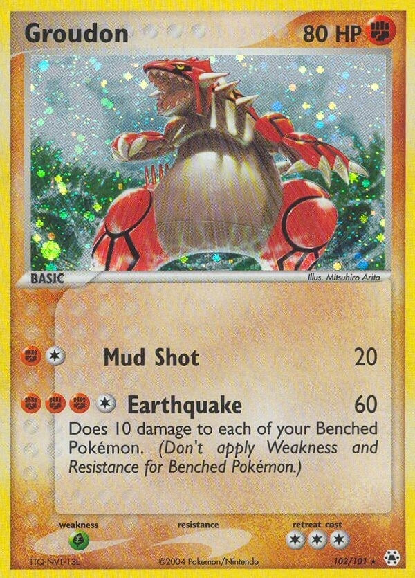 Image for Groudon (102/101) [Hidden Legends]