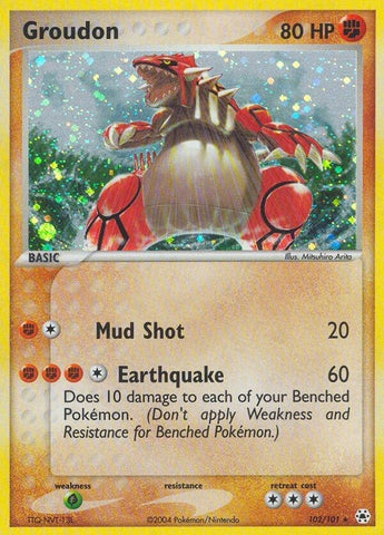 Image for Groudon (102/101) [Hidden Legends]