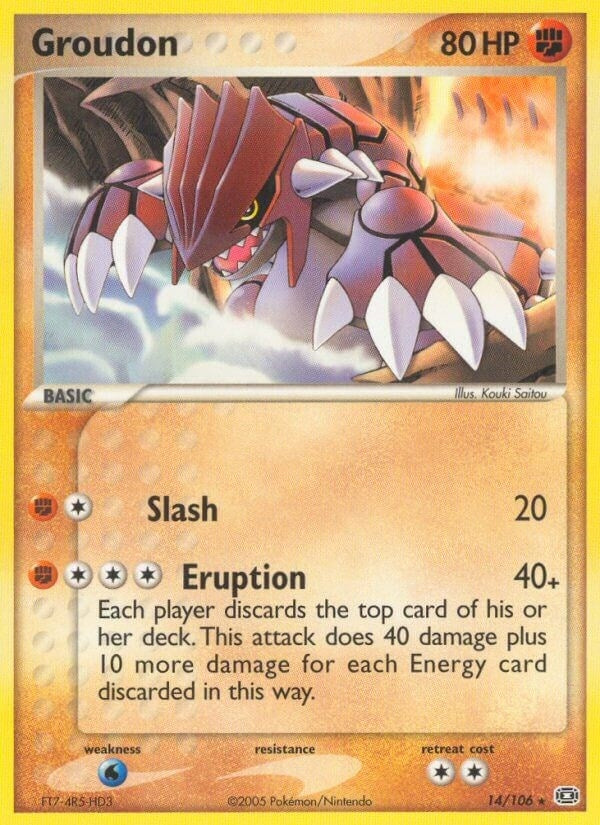 Image for Groudon (14/106) [Emerald]