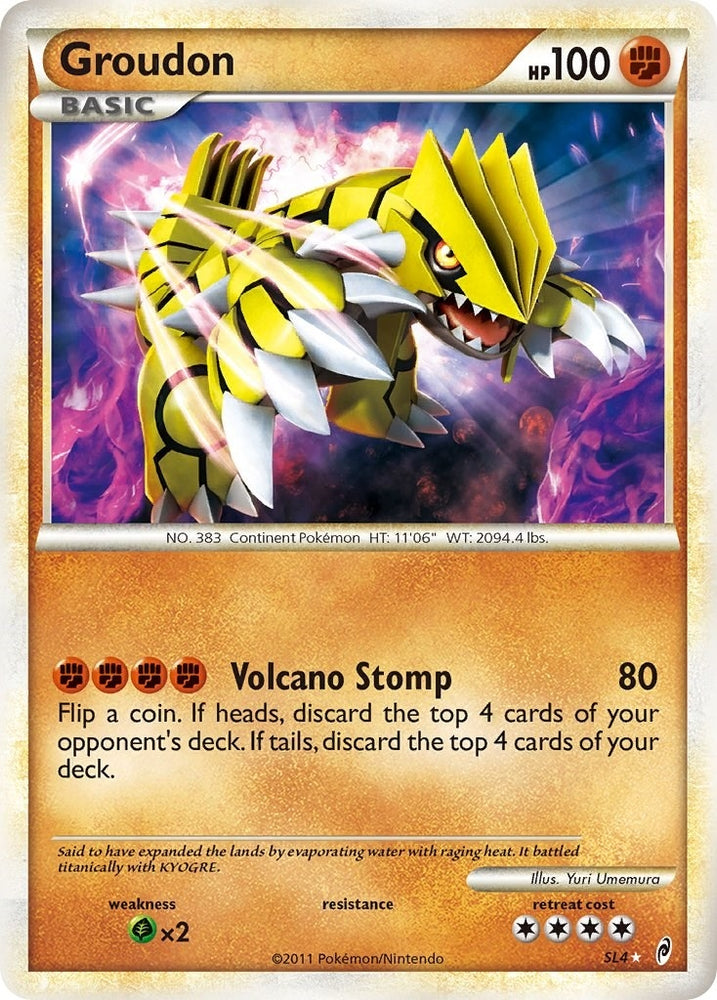 Image for Groudon (Shiny) (SL4) [Call of Legends]